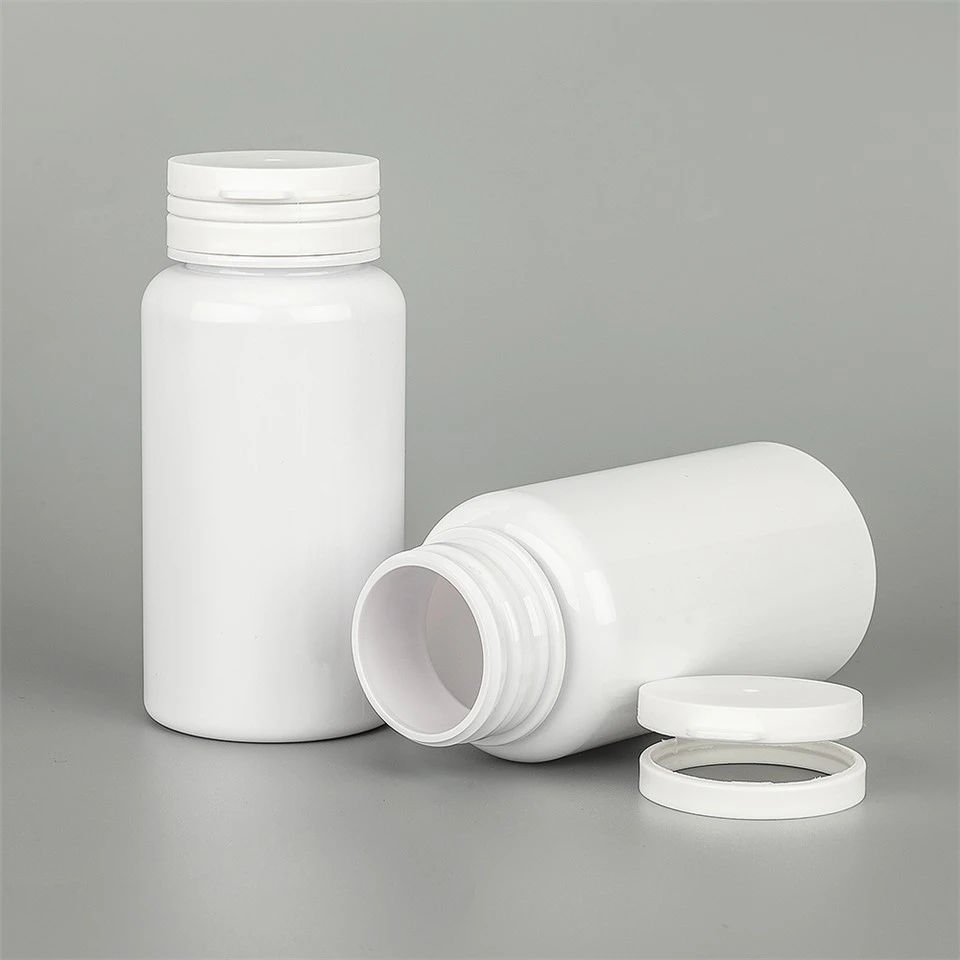 Easy-pulling Lid Tablet Capsule Plastic Bottle